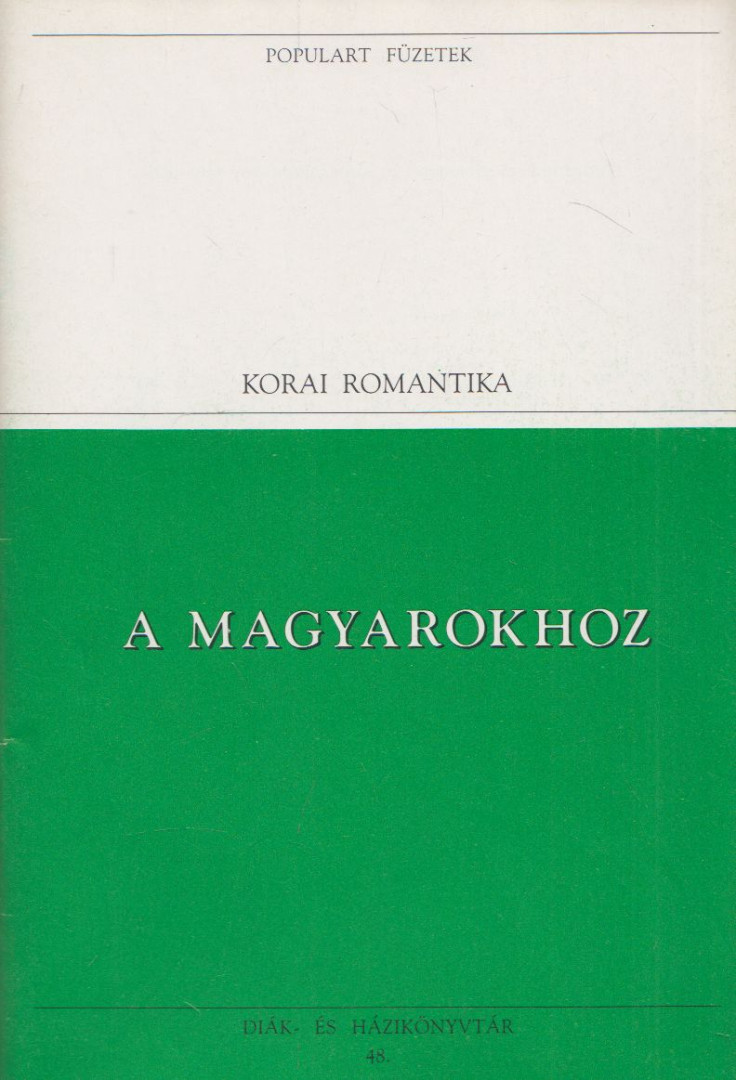 BERZSENYI DÁNIEL - A magyarokhoz [antikvár]