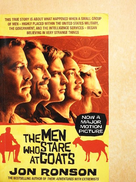 Jon Ronson - The Men Who Stare at Goats [antikvár]