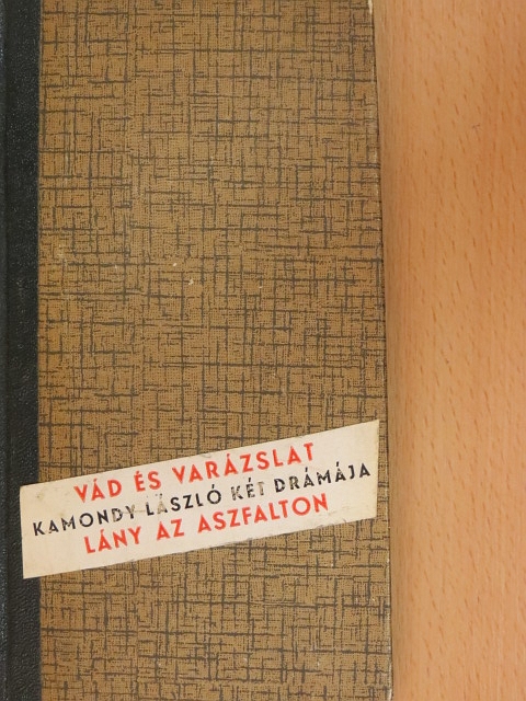 Kamondy László - Vád és varázslat/Lány az aszfalton [antikvár]