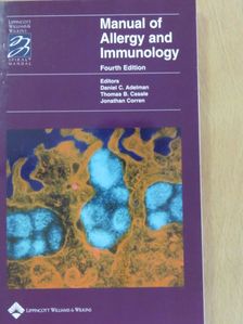 Jonathan Corren - Manual of Allergy and Immunology [antikvár]