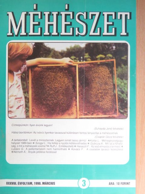 Balogh József - Méhészet 1990. március [antikvár]