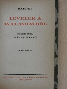 Daudet - Levelek a malmomból I-II. [antikvár]