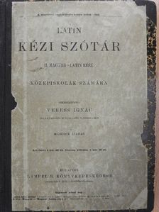 Latin kézi szótár II. [antikvár]