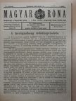 Dr. Gesztelyi Nagy László - Magyar Róna 1933. január-december [antikvár]