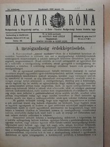Dr. Gesztelyi Nagy László - Magyar Róna 1933. január-december [antikvár]