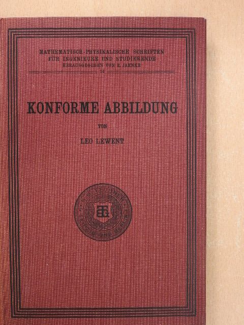 Leo Lewent - Konforme Abbildung [antikvár]