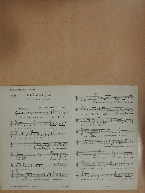 Fáy András - Töröm a fejem [antikvár]