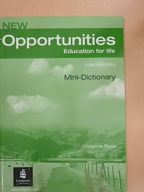Christina Ruse - New Opportunities - Intermediate - Mini-Dictionary [antikvár]