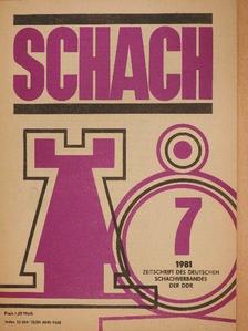 Klaus Metscher - Schach Juli 1981 [antikvár]