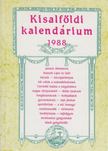 Borbély János - Kisalföldi kalendárium 1988 [antikvár]