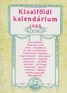 Borbély János - Kisalföldi kalendárium 1988 [antikvár]