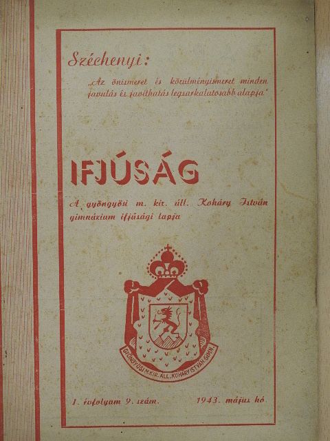 Aleksis Kivi - Ifjúság 1943. május [antikvár]