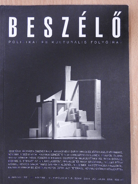 Nyaranta Aranka - Beszélő 2001. júl.-aug. [antikvár]