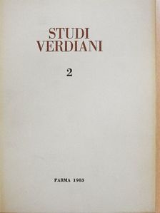 John N. Black - Studi Verdiani 2. [antikvár]