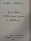 Kopácsi Sándor - Az 1956-os magyar forradalom és a Nagy Imre per [antikvár]