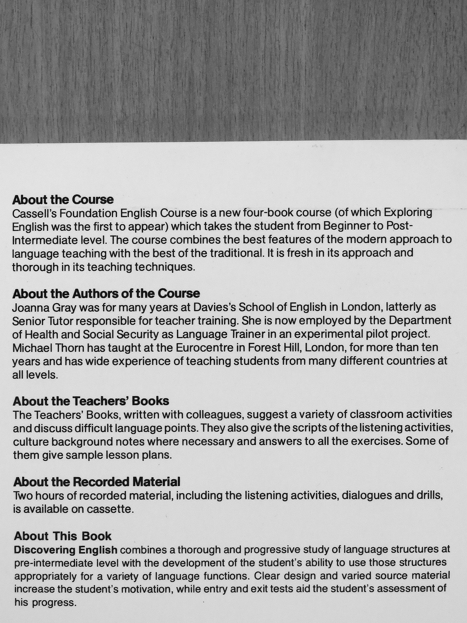 Joanna Gray - Discovering English [antikvár]