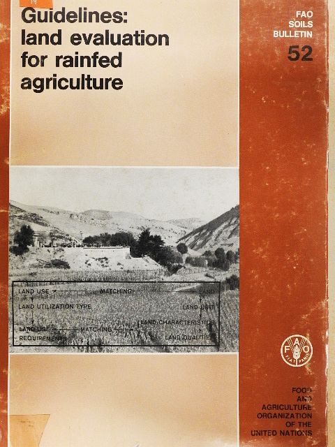 Guidelines: land evaluation for rainfed agriculture [antikvár]