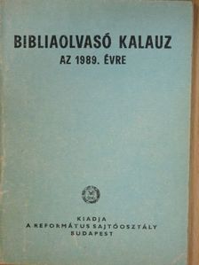 Bibliaolvasó kalauz az 1989. évre [antikvár]