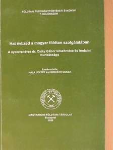 Bérczi István - Hat évtized a magyar földtan szolgálatában [antikvár]