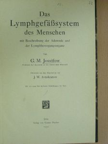 G. M. Jossifow - Das Lymphgefäßsystem des Menschen [antikvár]