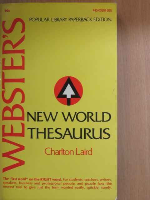 Charlton Laird - Webster's New World Thesaurus [antikvár]