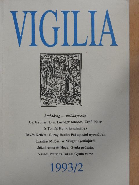 Aszalós János - Vigilia 1993. február [antikvár]