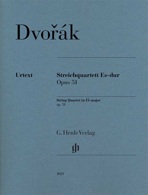 DVORAK - STREICHQUARTET ES-DUR OP.51 - SET OF PARTS