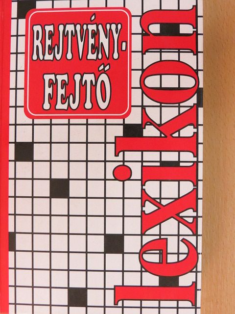 Lázár Katalin - Rejtvényfejtő lexikon [antikvár]