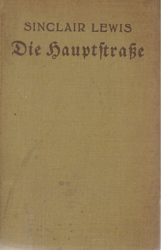 Die Hauptstrasse [antikvár]
