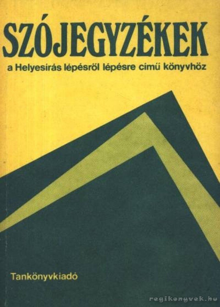 Stenczer Ferenc - Szójegyzékek [antikvár]