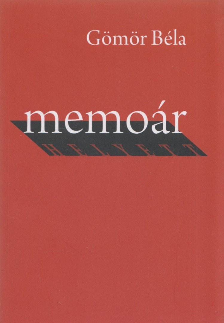 Memoár helyett (dedikált) [antikvár]