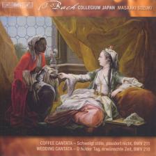 J.S.BACH - SECULAR CANTATAS BWV 210 & 211 CD SUZUKI
