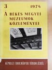 Boross Marietta - A Békés megyei Múzeumok Közleményei 1974/3. [antikvár]