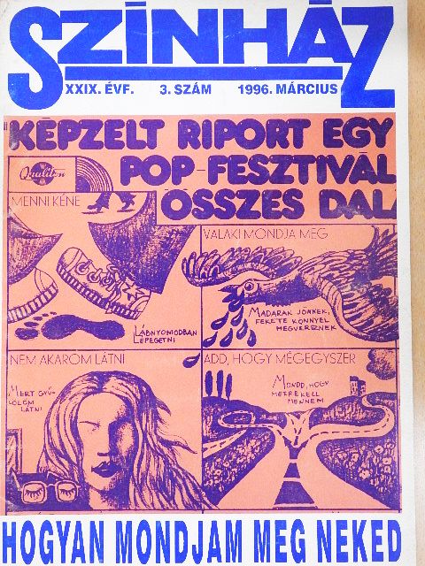 Budai Katalin - Színház 1996. március [antikvár]