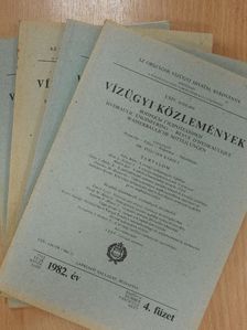 Bálint Zoltán - Vízügyi Közlemények 1982/1-4. [antikvár]