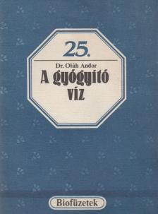 Lelkes Lajos, Wenszky Ágnes - A gyógyító víz [antikvár]