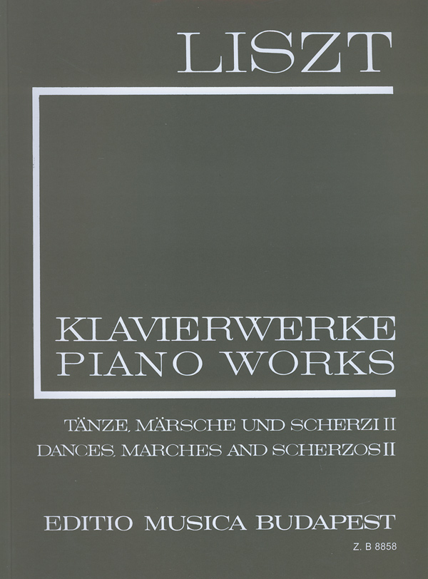 LISZT - LISZT ÖSSZKIADÁS I/14 TAENZE,MAERSCHE UND SCHERZI II (SULYOK-MEZŐ)