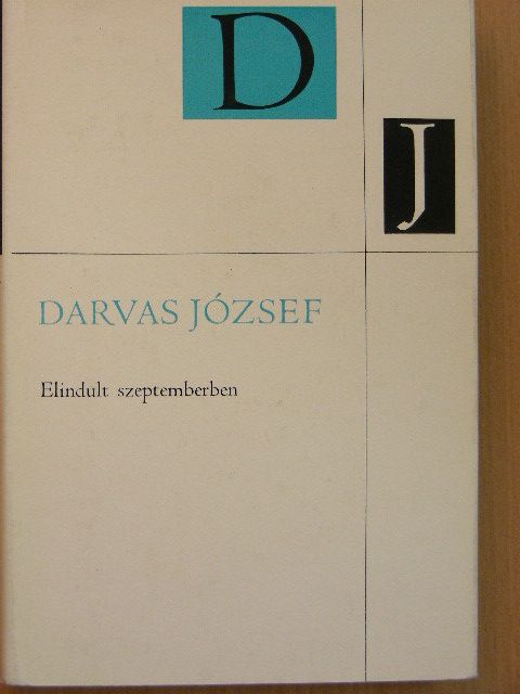 Darvas József - Elindult szeptemberben [antikvár]