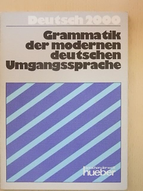Renate Luscher - Grammatik der modernen deutschen Umgangssprache [antikvár]