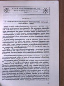 Király László - Az Újszegedi Római Katolikus Egyházközség oktatási intézményei 1948-ig [antikvár]