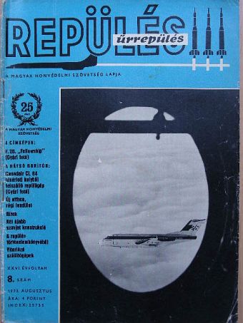 Repülés-űrrepülés 1973. augusztus [antikvár]