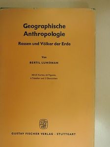 Bertil Lundman - Geographische Anthropologie [antikvár]