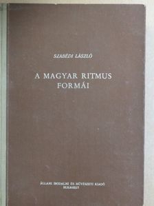Szabédi László - A magyar ritmus formái [antikvár]