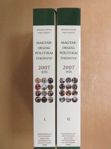 Ábel Csaba - Magyarország politikai évkönyve 2007-ről I-II. - DVD-vel [antikvár]
