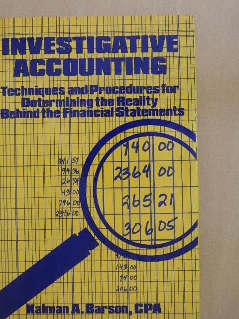 Kalman A. Barson - Investigative Accounting [antikvár]