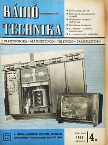 Farkas Ferenc - Rádiótechnika 1969. április [antikvár]
