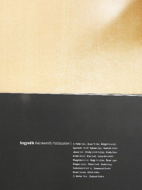 Negyedik kecskeméti fotószalon [antikvár]