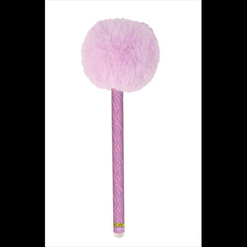 P3015 - 1162 - Zseléstoll Online Barbie Pompom lila radírozható darabos