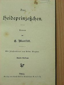 E. Marlitt - Das Heideprinzesschen (Gótbetűs) [antikvár]