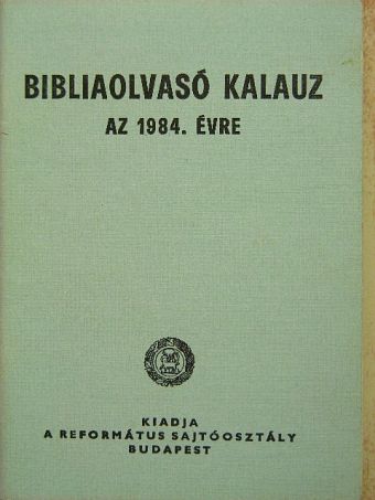 Bibliaolvasó kalauz az 1984. évre [antikvár]